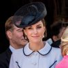 Catherine (Kate) Middleton, duchesse de Cambridge, lors de la cérémonie annuelle de l'Ordre de la Jarretière (Garter Service) au château de Windsor. 17/06/2019 - Windsor