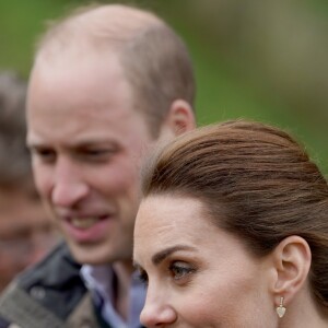 Le prince William, duc de Cambridge, et Catherine Kate Middleton, duchesse de Cambridge, participent aux activités de la ferme Deepdale Hall à Patterdale le 11 juin 2019.