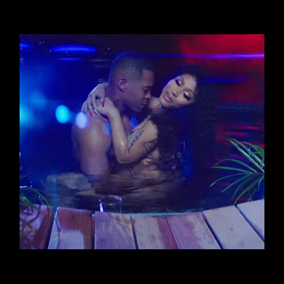 Nicki Minaj et son chéri Kenneth Perry dans le clip Megatron publié en juin 2019.
