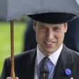 Le prince William, duc de Cambridge - La famille royale britannique et les souverains néerlandais lors de la première journée des courses d'Ascot 2019, à Ascot, Royaume Uni, le 18 juin 2019.