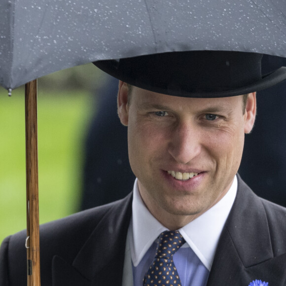 Le prince William, duc de Cambridge - La famille royale britannique et les souverains néerlandais lors de la première journée des courses d'Ascot 2019, à Ascot, Royaume Uni, le 18 juin 2019.