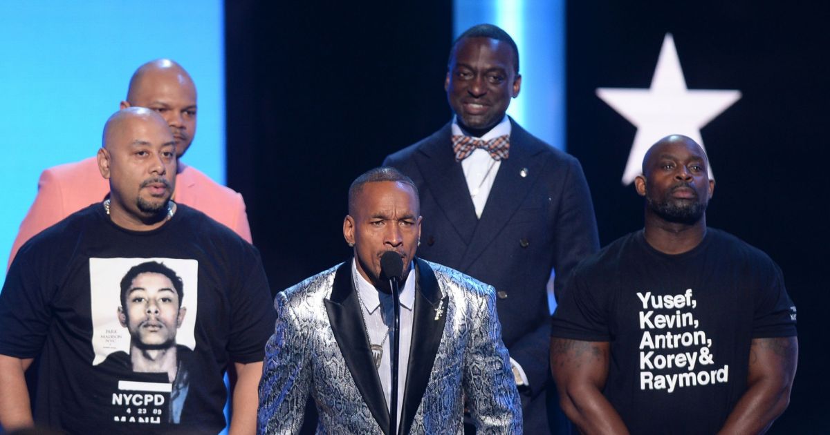 Raymond Santana Jr., Kevin Richardson, Antron McCray, Korey Wise, Yusef