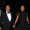 Jean Reno et sa femme Zofia Borucka - Les célébrités arrivent au 50e anniversaire de la marque Ralph Lauren à New York le 7 septembre 2018