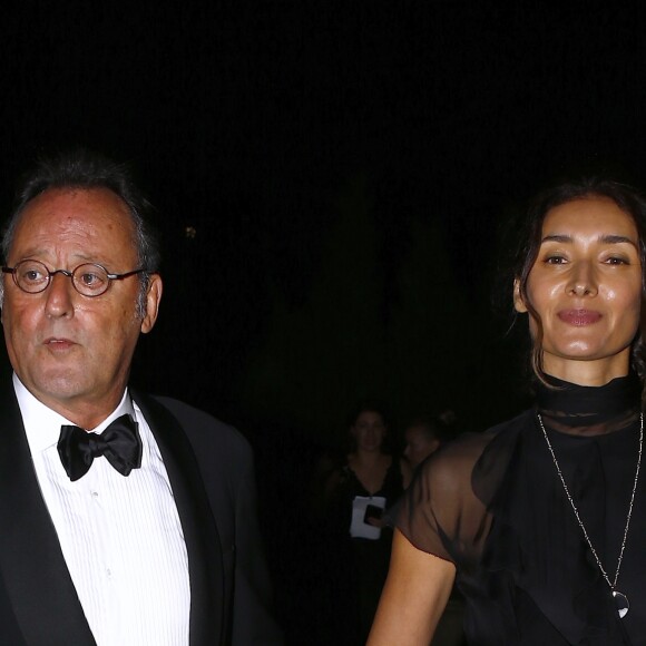 Jean Reno et sa femme Zofia Borucka - Les célébrités arrivent au 50e anniversaire de la marque Ralph Lauren à New York le 7 septembre 2018