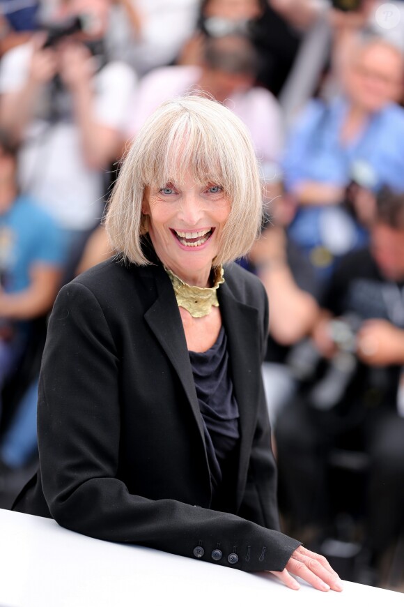 Edith Scob- Photocall du film "Holy Motors" à Cannes, le 23 mai 2012.