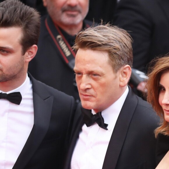 Benoit Magimel, Clotilde Courau (Robe Elie Saab), Zahia Dehar, Rebecca Zlotowski, Mina Farid - Montée des marches du film "A Hidden Life" lors du 72ème Festival International du Film de Cannes. Le 19 mai 2019 © Jacovides-Moreau / Bestimage