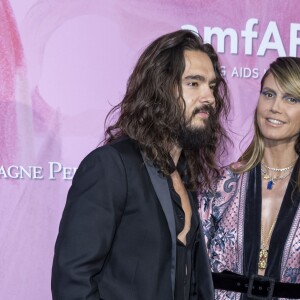 Heidi Klum et son fiancé Tom Kaulitz assistent à la soirée amfAr à l'hôtel Peninsula à Paris, le 30 juin 2019. © Olivier Borde/Bestimage