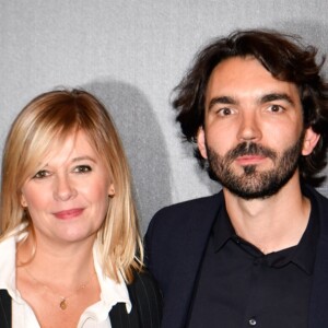 Flavie Flament et Pierre-Emmanuel Le Goff (réalisateur) - Avant-première du film documentaire "16 levers de soleil" au cinéma Le Grand Rex à Paris, France, le 25 septembre 2018. © Francis Petit/Bestimage