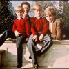 Charles, Diana, Harry et William en février 1991
