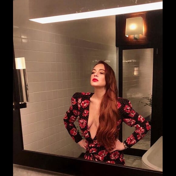 Lindsay Lohan. New York, novembre 2018.