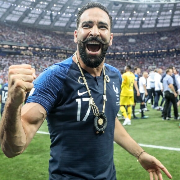 Adil Rami - Finale de la Coupe du Monde de Football 2018 en Russie à Moscou, opposant la France à la Croatie (4-2). Le 15 juillet 2018 © Moreau-Perusseau / Bestimage