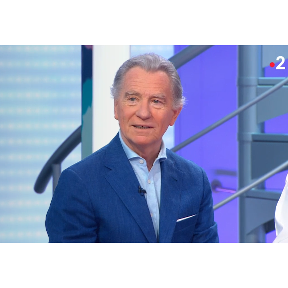 William Lemeyrgie lors de la dernière de "C'est au programme", le 5 juillet 2019, sur France 2