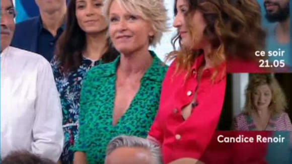 Sophie Davant fait ses adieux à "C'est au programme", le 5 juillet 2019, sur France 2