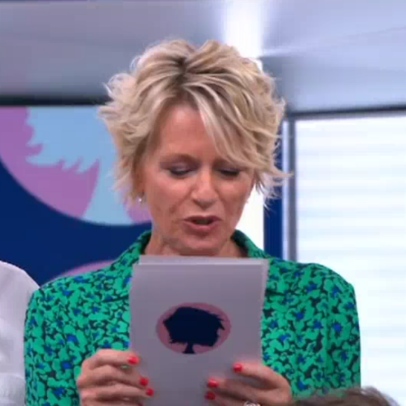 Sophie Davant fait ses adieux à "C'est au programme", le 5 juillet 2019