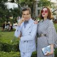 Vincent Darré et Yaz Bukey - Dîner de gala du comité français pour la sauvegarde de Venise à l'hôtel de Galliffet, siège de l'Institut Culturel Italien, Paris le 4 juillet 2019. © Marc Ausset-Lacroix/Bestimage