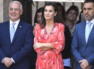 Letizia d'Espagne : Sublime en robe corail après son initiation au rugby