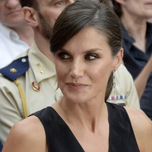 La reine Letizia d'Espagne lors de l'inauguration de la 9e édition du "Atlantida Film Festival" à Majorque le 2 juillet 2019