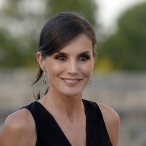 La reine Letizia d'Espagne lors de l'inauguration de la 9e édition du "Atlantida Film Festival" à Majorque le 2 juillet 2019