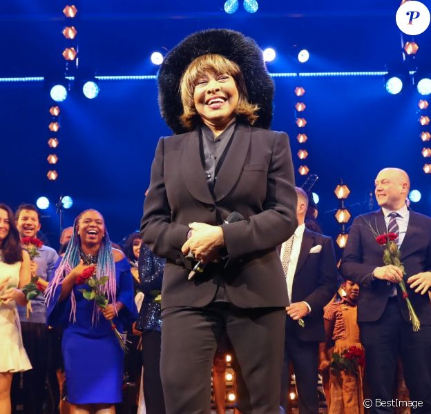 Tina Turner assiste à la première de la comédie musicale "Tina" à Hambourg en Allemagne le 3 mars 2019.03/03/2019 - Hamburg
