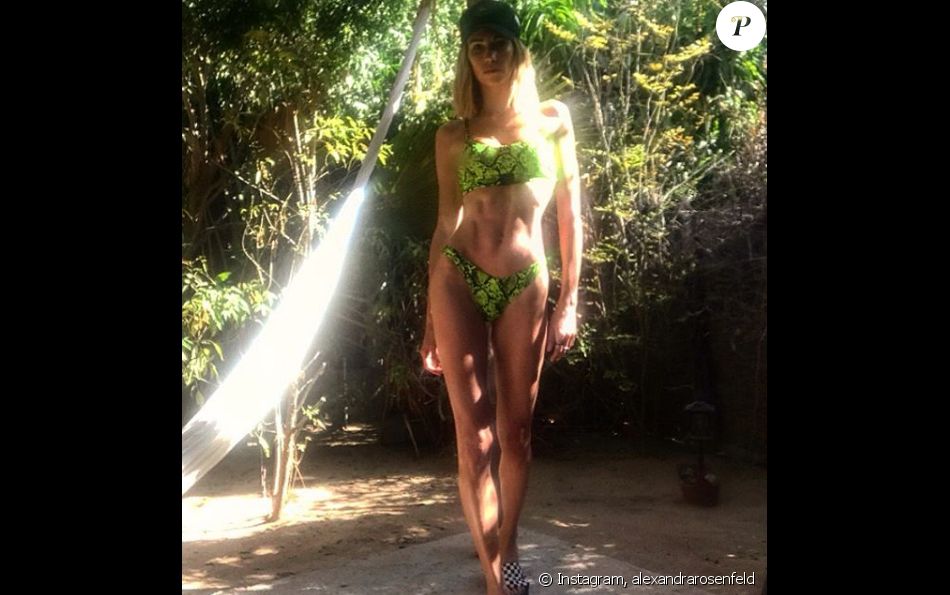 Alexandra Rosenfeld en bikini au Mexique - photo Instagram du 10 juin 2019