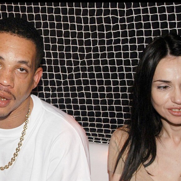 Béatrice Dalle et JoeyStarr à Paris en 2003.