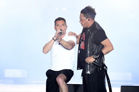 Suprême NTM (JoeyStarr et Kool Shen) - 21e édition du festival Solidays à l'hippodrome de Longchamp à Paris le 23 juin 2019. © Lionel Urman/Bestimage