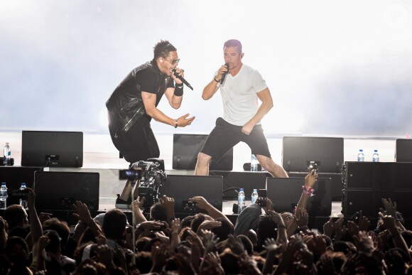 Suprême NTM (JoeyStarr et Kool Shen) - 21e édition du festival Solidays à l'hippodrome de Longchamp à Paris le 23 juin 2019. © Lionel Urman/Bestimage