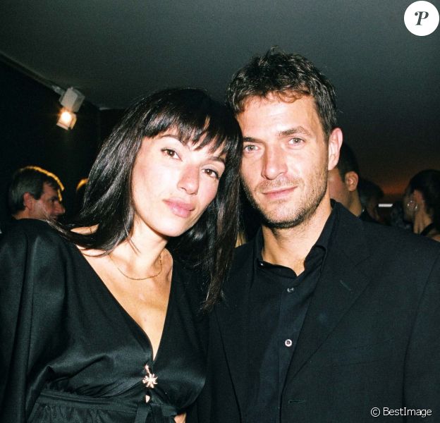 Aure Atika et Philippe 'Zdar'- Inauguration de la maison Cartier aux Champs-Élysées à Paris, le 14 octobre 2003.