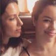 Aura Atika et sa fille Angelica - photo postée le 8 février 2019
