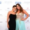 Eva Longoria et Maria Bravo (co-fondatrice de la Fondation Global Gift) au photocall de la 8ème édition du "Global Gift Gala" à Marbella, le 12 juillet 2019.
