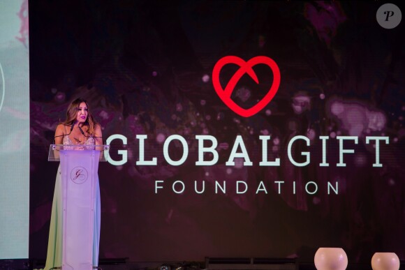 Maria Bravo (co-fondatrice de la Fondation Global Gift) lors de la cérémonie de la 8ème édition du dîner caritatif organisé par la "Fondation Global Gift" à Marbella, le 12 juillet 2019.