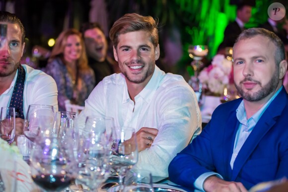 Giovanni Bonamy et Thierry Martino lors de la cérémonie de la 8ème édition du dîner caritatif organisé par la "Fondation Global Gift" à Marbella, le 12 juillet 2019.
