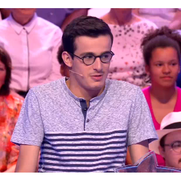 Paul parle de sa maladie dans "Les 12 Coups de midi", le 15 juillet 2019, sur TF1