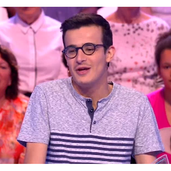 Paul parle de sa maladie dans "Les 12 Coups de midi", le 15 juillet 2019, sur TF1