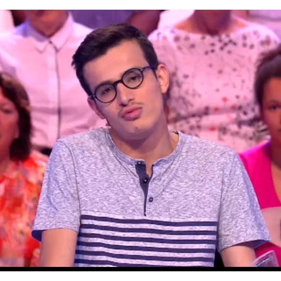 Paul parle de sa maladie dans "Les 12 Coups de midi", le 15 juillet 2019, sur TF1