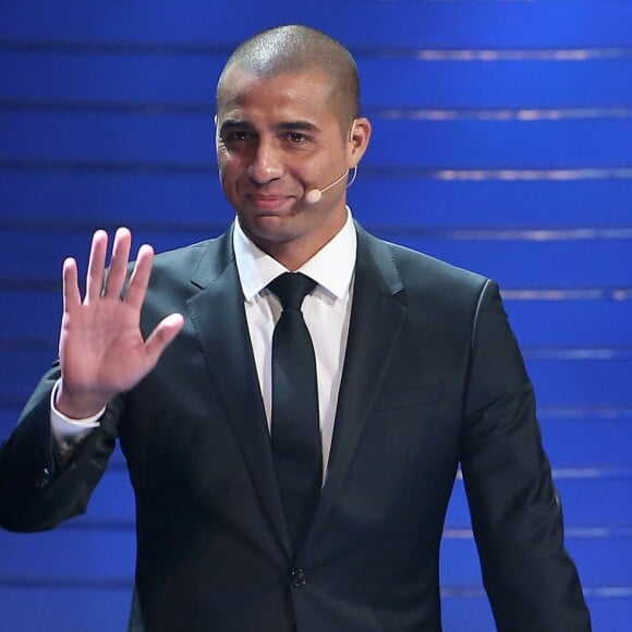 David Trezeguet - Tirage de l'Euro 2016 de football au Palais des Congrès de Paris le 12 décembre 2015 © Cyril Moreau / Bestimage