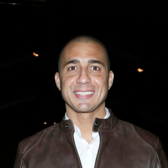 David Trezeguet au défilé de mode prêt-à-porter automne-hiver 2017/2018 "Trussardi" à Milan, Italie, le 26 février 2017.