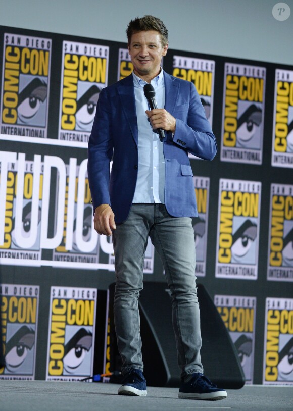 Jeremy Renner - "Marvel Studios" - 3ème jour - Comic-Con International 2019 au "San Diego Convention Center" à San Diego, le 20 juillet 2019.