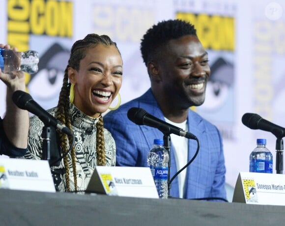 Sonequa Martin-Green et David Ajala - "Star Trek: Discovery - 3ème jour - Comic-Con International 2019 au "San Diego Convention Center" à San Diego, le 20 juillet 2019.