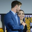 Chris Hemsworth et Angelina Jolie - "Marvel Studios" - 3ème jour - Comic-Con International 2019 au "San Diego Convention Center" à San Diego, le 20 juillet 2019.