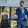 Natalie Portman et Chris Hemsworth - "Marvel Studios" - 3ème jour - Comic-Con International 2019 au "San Diego Convention Center" à San Diego, le 20 juillet 2019.