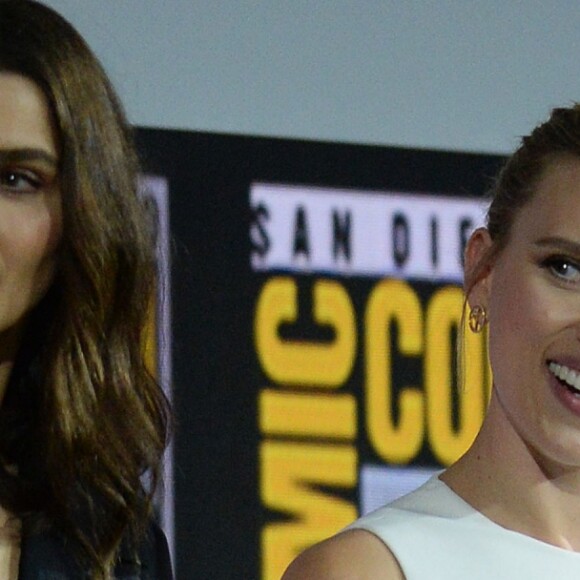 Rachel Weisz, Scarlett Johansson - "Marvel Studios" - 3ème jour - Comic-Con International 2019 au "San Diego Convention Center" à San Diego, le 20 juillet 2019.
