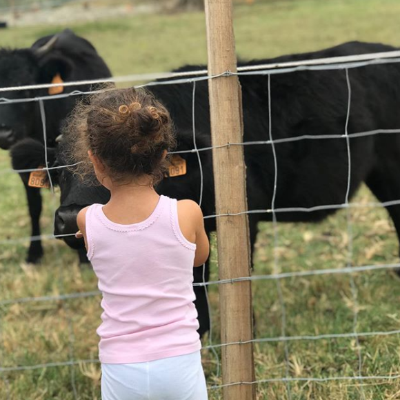Aliyah, la fille de Mondir et Inès, sur Instagram, le 21 juillet 2019