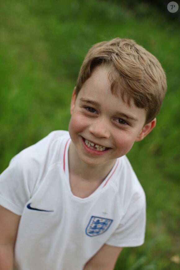 Le prince George de Cambridge photographié par sa mère la duchesse Catherine à l'occasion de son 6e anniversaire le 22 juillet 2019. ©The Duchess of Cambridge/PA Wire/ABACAPRESS.COM