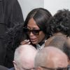 Naomi Campbell, Farida Khelfa et Christoph von Weyhe aux obsèques de Azzedine Alaia à Sidi Bou Saïd. Le 20 novembre 2017. © Nicolas Fauqué / Images de Tunisie / Bestimage