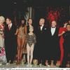 Azzedine Alaïa, Manolo Blahnik, Gigli Romeo, Helmut Lang, Isaac Mizrahi, Vivienne Westwood et Naomi Campbell à Paris. Janvier 1996.