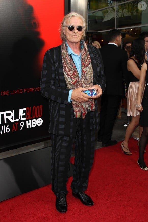 Rutger Hauer lors de la première de la série "True Blood" saison 6 à Hollywood. Le 11 juin 2013.