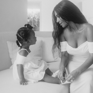 Kim Kardashian et sa fille Chicago, le 25 juillet 2019 sur Instagram.