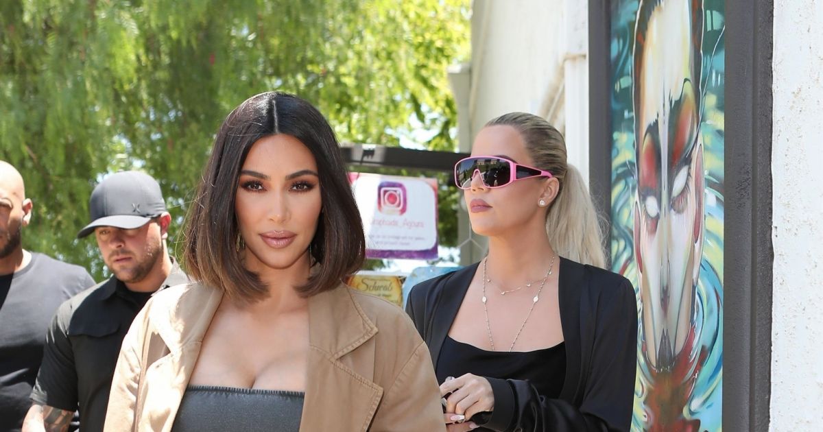 Kim Kardashian et sa soeur Khloe Kardashian sont allées faire du ...