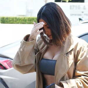 Kim Kardashian se promène à Los Angeles, le 10 juillet 2019.